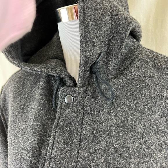 NWOT! J Crew Mens 100% Wool 3M Thinsulate Hooded Coat Retail $498 - Picture 6 of 16